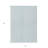 3' X 5' Sky Blue Ogee Washable Indoor Outdoor Area Rug