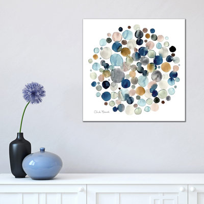 Molecular 1 Piece Wrapped Canvas Painting