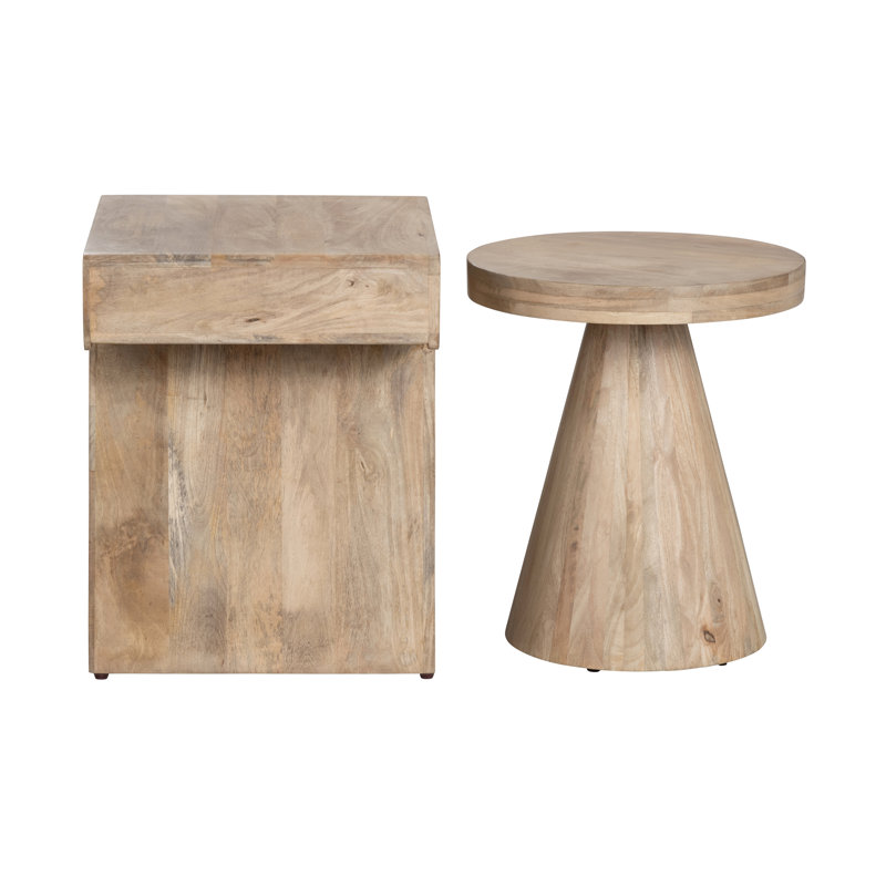 Allure III 2 Piece Nesting Table Set