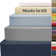 Premium 1" Bench Seat Cushion Bay Window Cushion Customizable for Indoor/Outdoor Use