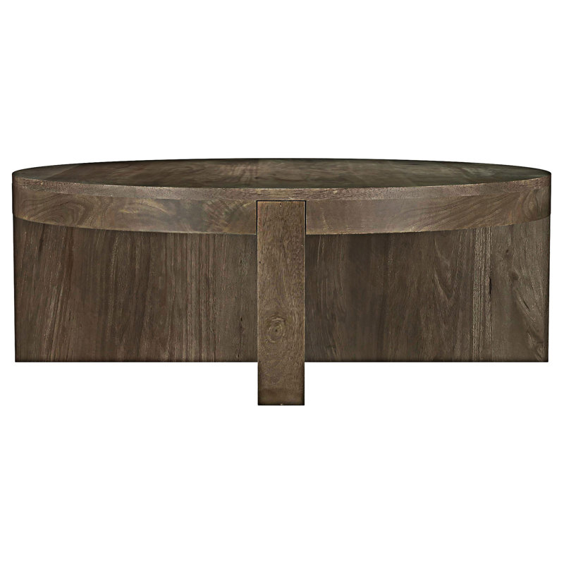 Table basse ronde en bois