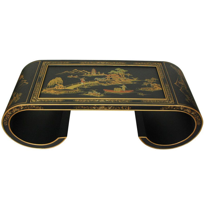 Oriental Scroll Coffee Table