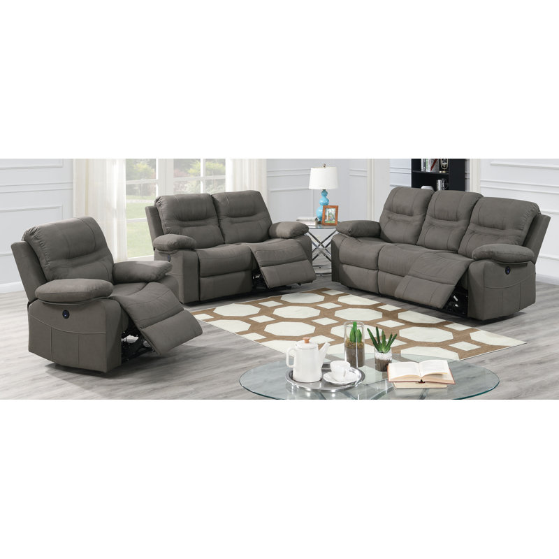 Ensemble de salon inclinable configurable Los Palmos
