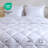 FISHDRU 7-Piece White Quilt Sets, Full