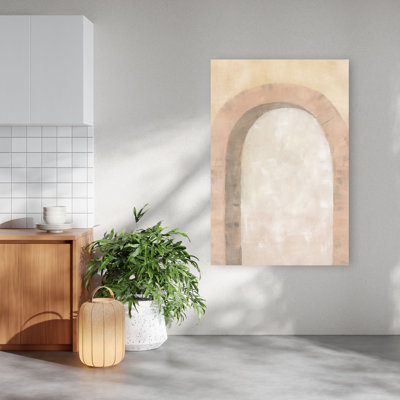 «Warm Minimal Arch», impression d'art mural