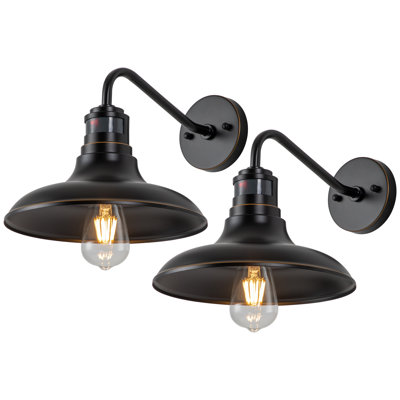 Bartoll Metal and Steel Wall Light