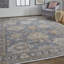 Wendover Oriental Area Rug in Charcoal-739158301