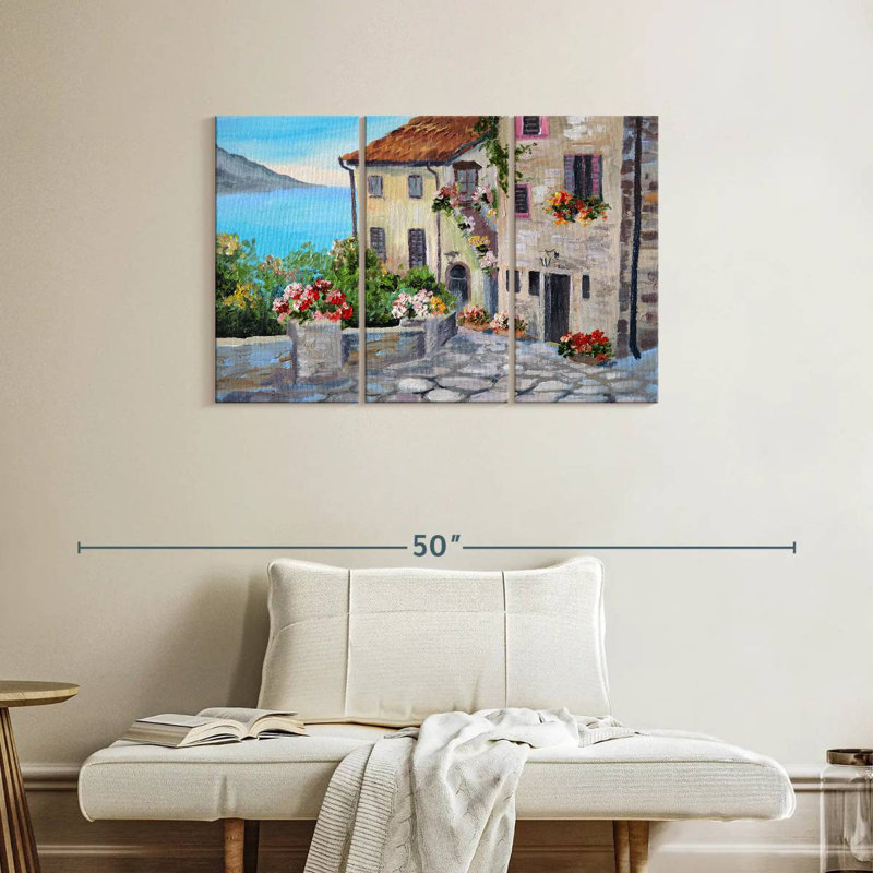 Gillard Village By The Sea, H 24 po x l 38 po