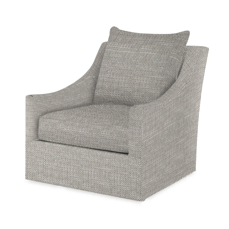 Willem Outdoor Swivel Lounge Chair, Gray 71628L82