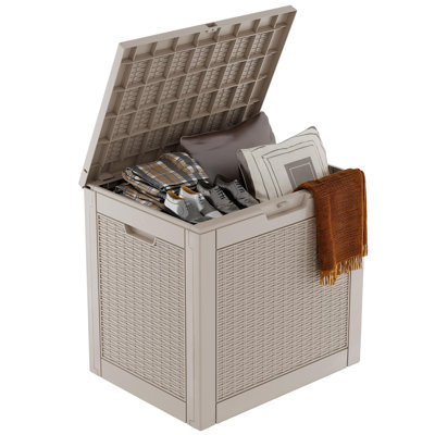 Boîte de rangement pour terrasse 30 gallons