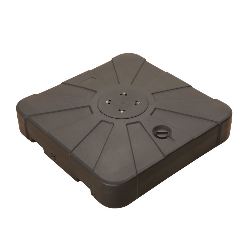 Andrez 308 lbs Patio Square HDPE Umbrella Base