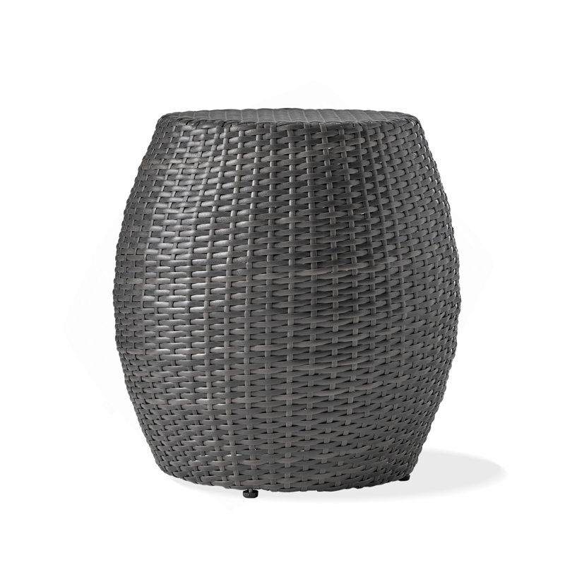 14.00" Wicker Outdoor Patio Side Table | Gift Idea