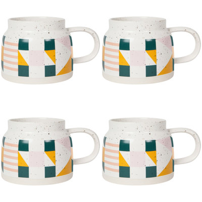Set of 4 Mug Formation Sequence