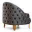Chaise en velours 33 po Valorie-67546571