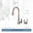 Sinema Pull Down Touchless Single Handle Kitchen Faucet with Voice Control, Motion Sense and With Accessories-51856894