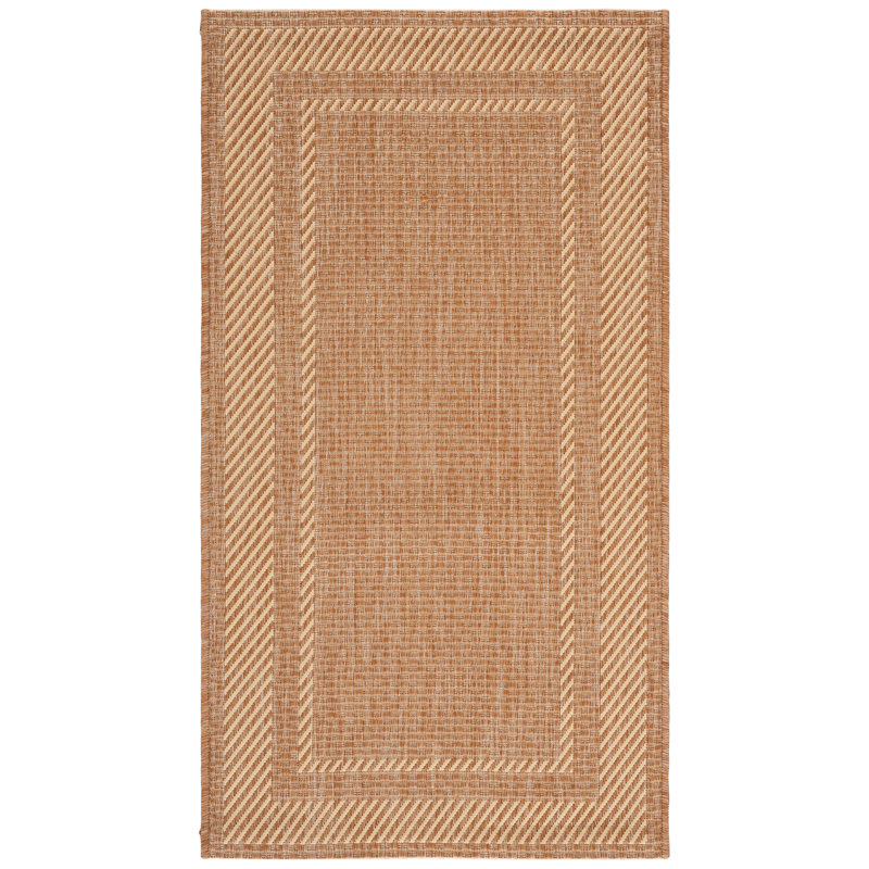 Tapis d'intérieur tissé à la machine Courtyard, Rectangle 2 pi 7 po x 5 pi 0 po