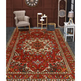 Gwender One-of-a-Kind 5'7" X 9'7" 1980s Wool Area Rug