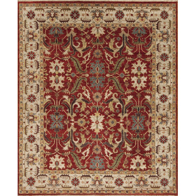 Treasures Wool Oriental Area Rug