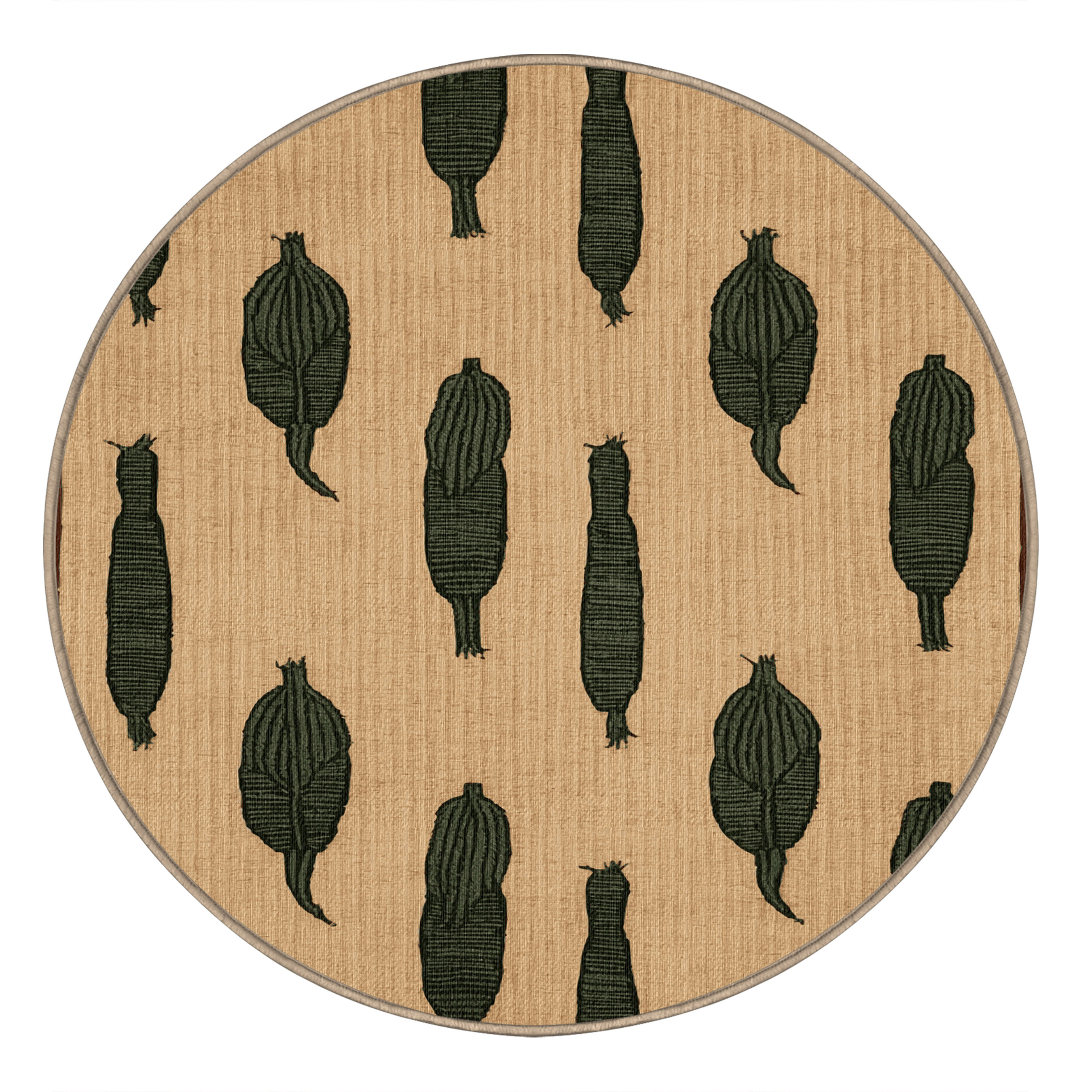 Dakota Fields Washable Cassava Yuca Vegetables Area Rug | Wayfair