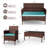 4 - Person Patio Conversation Set with Cushions-724480263