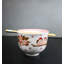 Twin Sparrows Cherry Blossom Ceramic Donburi Ramen Bowl With Chopsticks Set