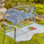 Banc de jardin en fer Hubler Whale
