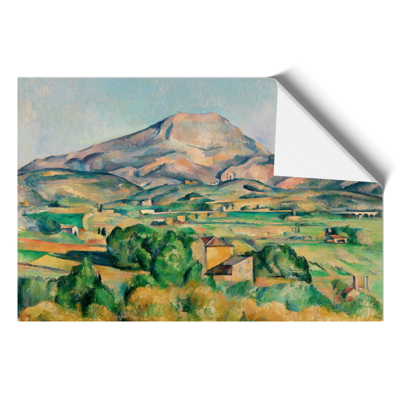 Mont Sainte Victoire by Paul Cezanne - Frameless Print, 42cm H x 59cm W x 0.1cm D