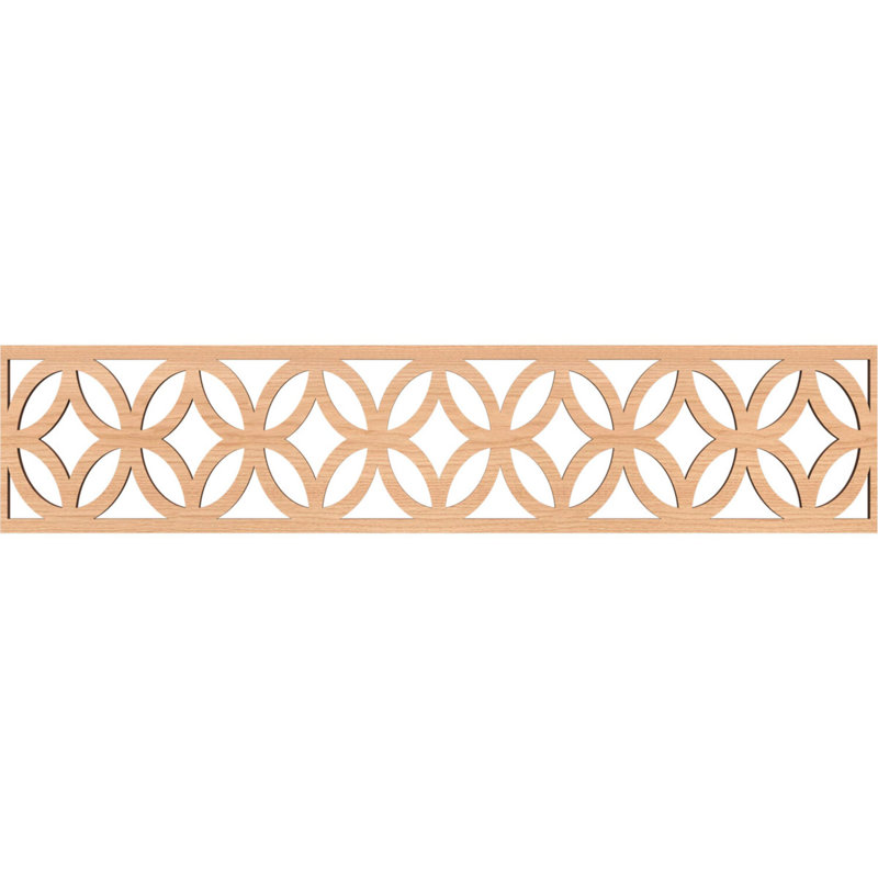 Moulure Crosby, Noyer blanc, H 10 po x l 46,75 po x P 0,375 po