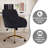  Danita  Adjustable Ergonomic Swivel Office Chair, , Backrest Seat, Comfortable for Long Sitting-1989259581-1989259578