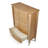 Villa Cherie 5-Drawer Highboy Chest - Caramel-86175794