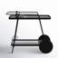 Cullin Metal Bar Cart-955651002