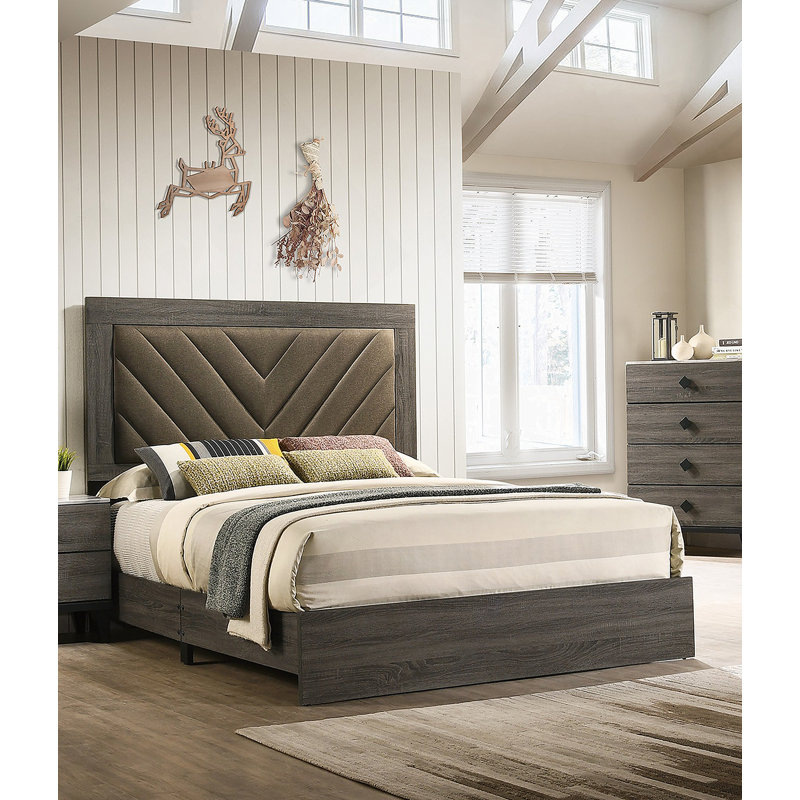 Queen Beds, Gray, Queen