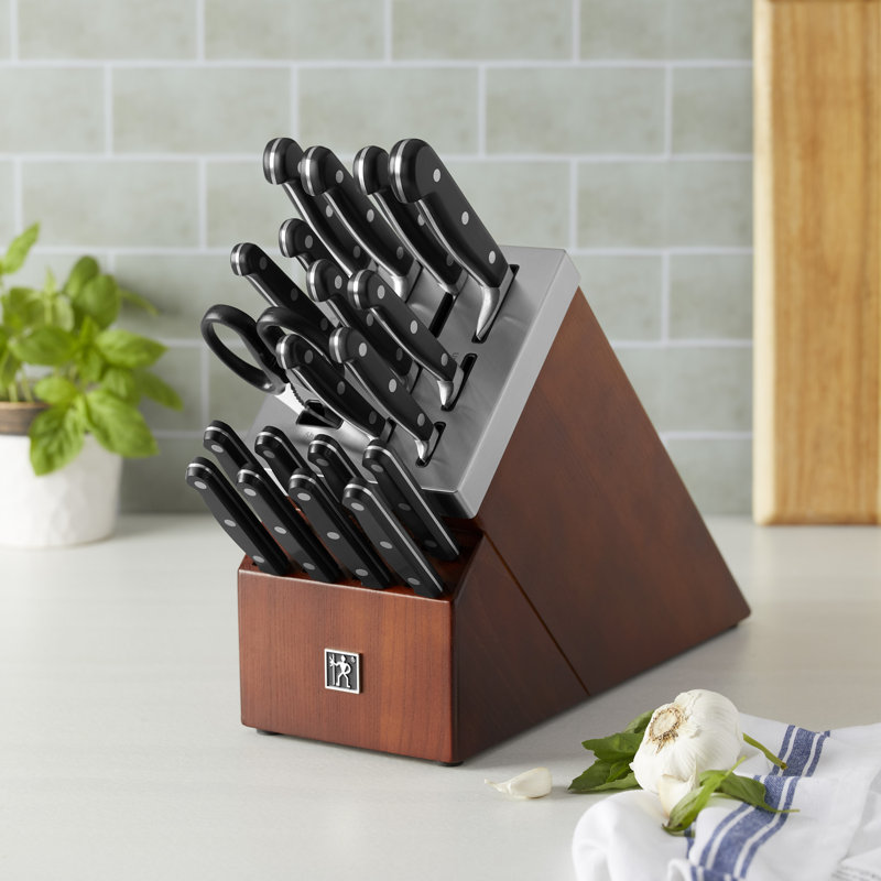 Henckels Classic Precision 20-Pc Self-Sharpening Knife Block Set