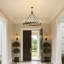 Lustre en forme de bougie à roulettes, style traditionnel-611394955-611394953