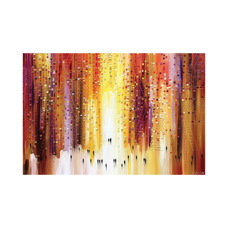 Manhattanhenge 1 Piece Wall Art on Canvas, 66.04 cm H x 45.72 cm W x 1.91 cm D, Wrapped Canvas