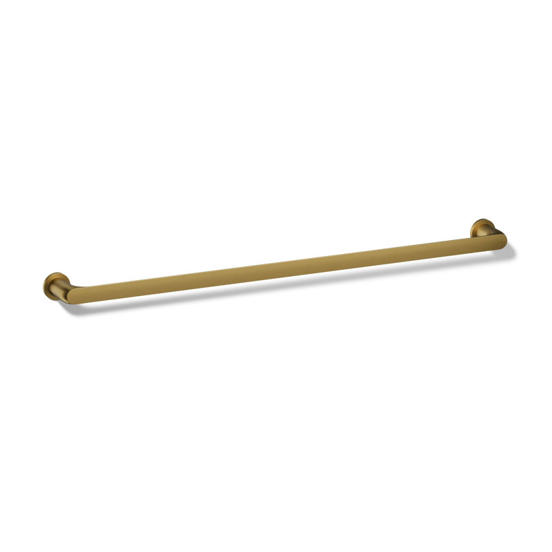 Avid Towel Bar, 30"W, Vibrant Brushed Moderne Brass