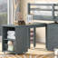 Madeley Loft Bed with Storage Included with Built-in Ladder Included with Desk Included-1013816002