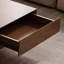 Pedestal Coffee Table with Storage