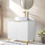 Ensemble de meuble-lavabo simple 30 po blanc moderne-827999246-827999281