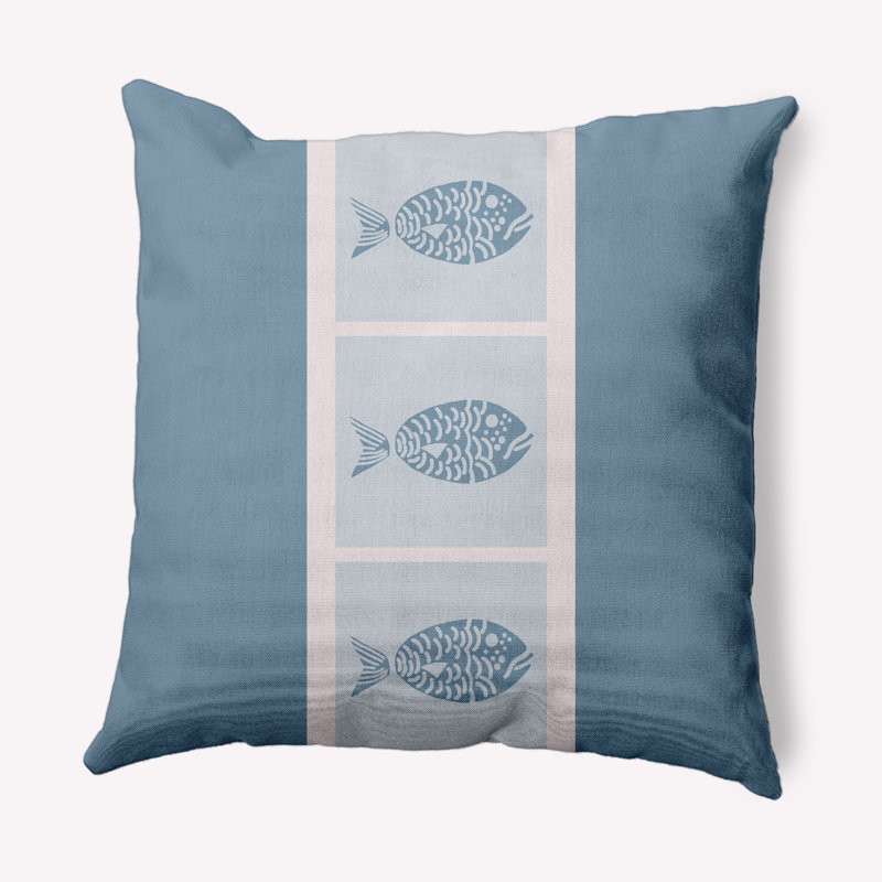Housse de coussin Bartow, 20 po x 20 po, Fumée poussiéreuse