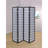 Sartre Black 4-Panel Room Divider Folding Shoji Screen