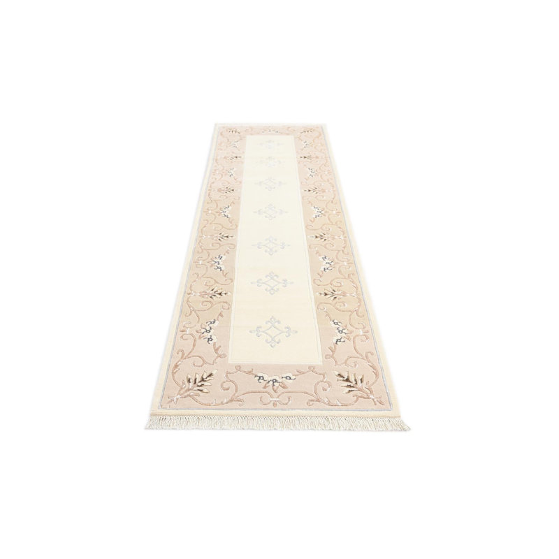 Tapis de couloir beige
