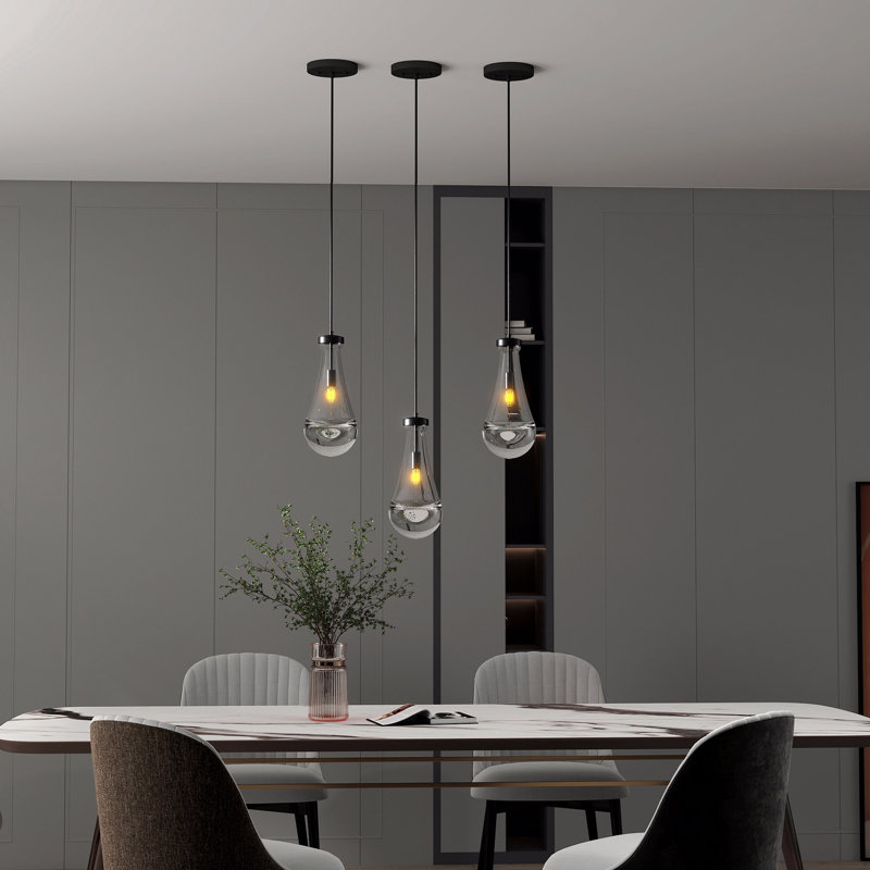 Luminaires suspendus, luminaires suspendus modernes noirs