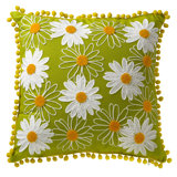  Daisy Flowers Square Pillow Cover & Inserts