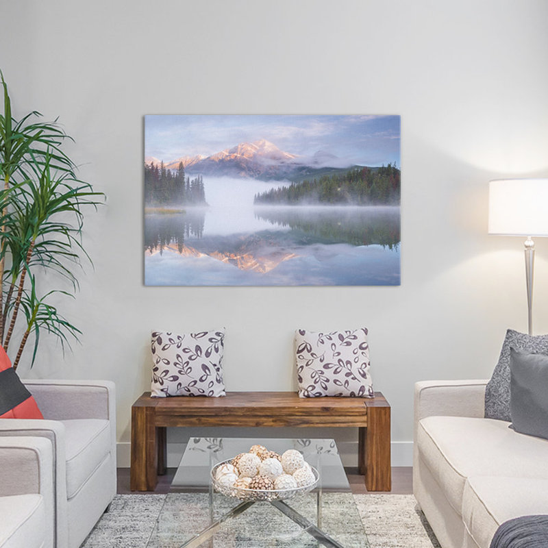 Pyramides of jasper, reproduction de photo sur toile tendue, H 18 po x l 26 po x P 1,5 po