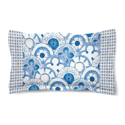 Laural Home Medallion Scallops Duvet Sham