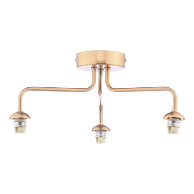 FEYA 3LT SEMI FLUSH FRAME ONLY