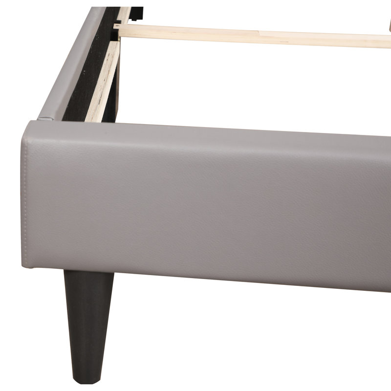 Twin Bed In Grey - Provides A Comfortable Resting Place Ensures Long-lasting And Sleep