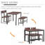 Ensemble repas pour 4 personnes Herwarth