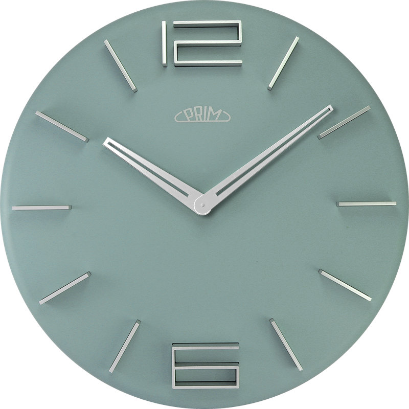 Wall Clock, Blue/Gold